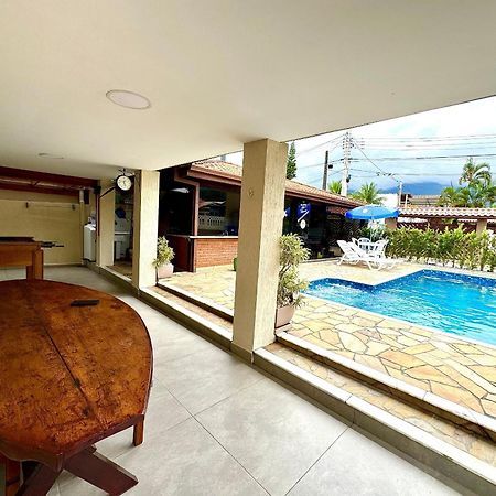 Praia/Piscina Com Hidro /Pebolim/Sinuca E Wi-Fi Caraguatatuba Esterno foto