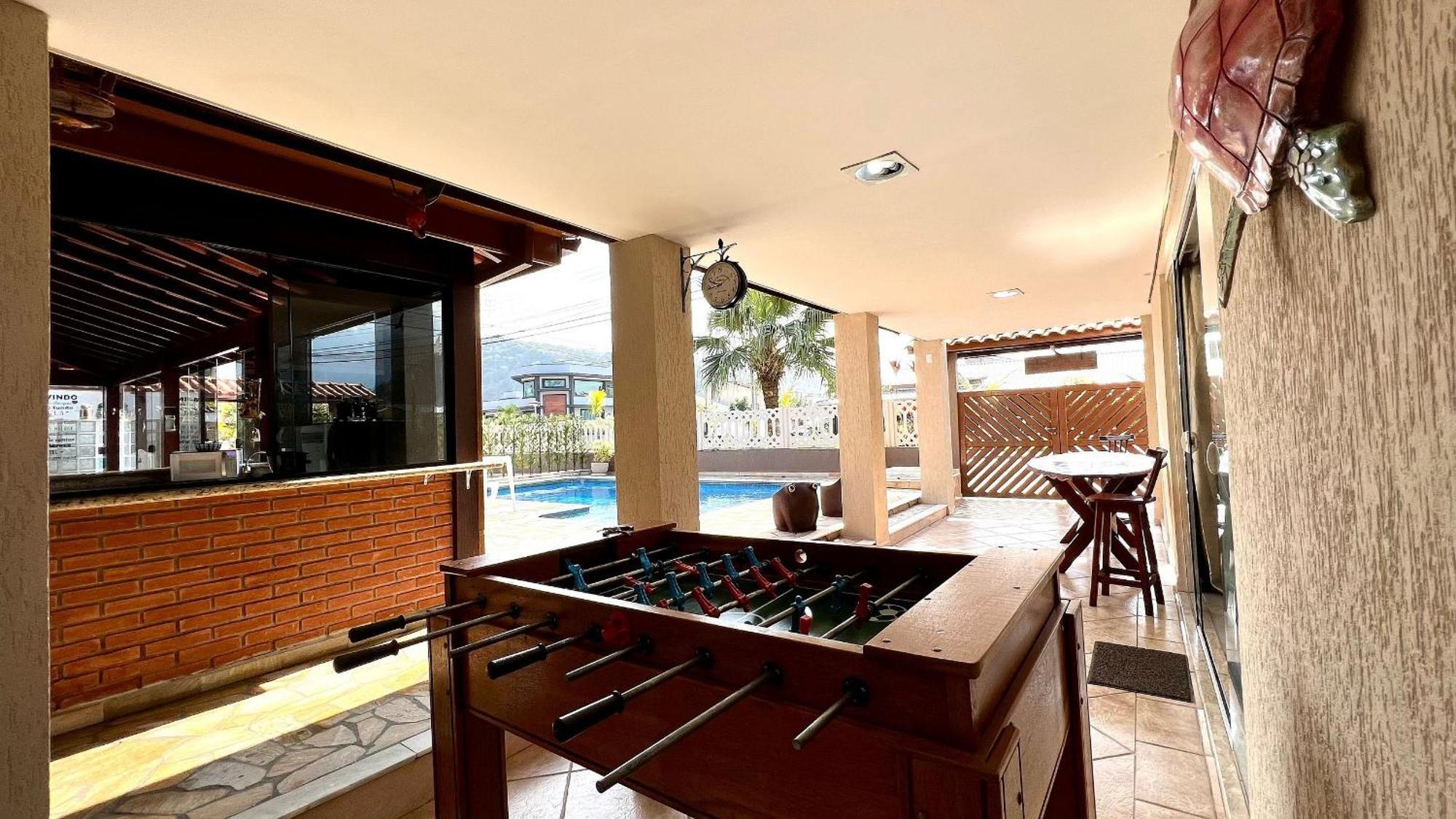 Praia/Piscina Com Hidro /Pebolim/Sinuca E Wi-Fi Caraguatatuba Esterno foto