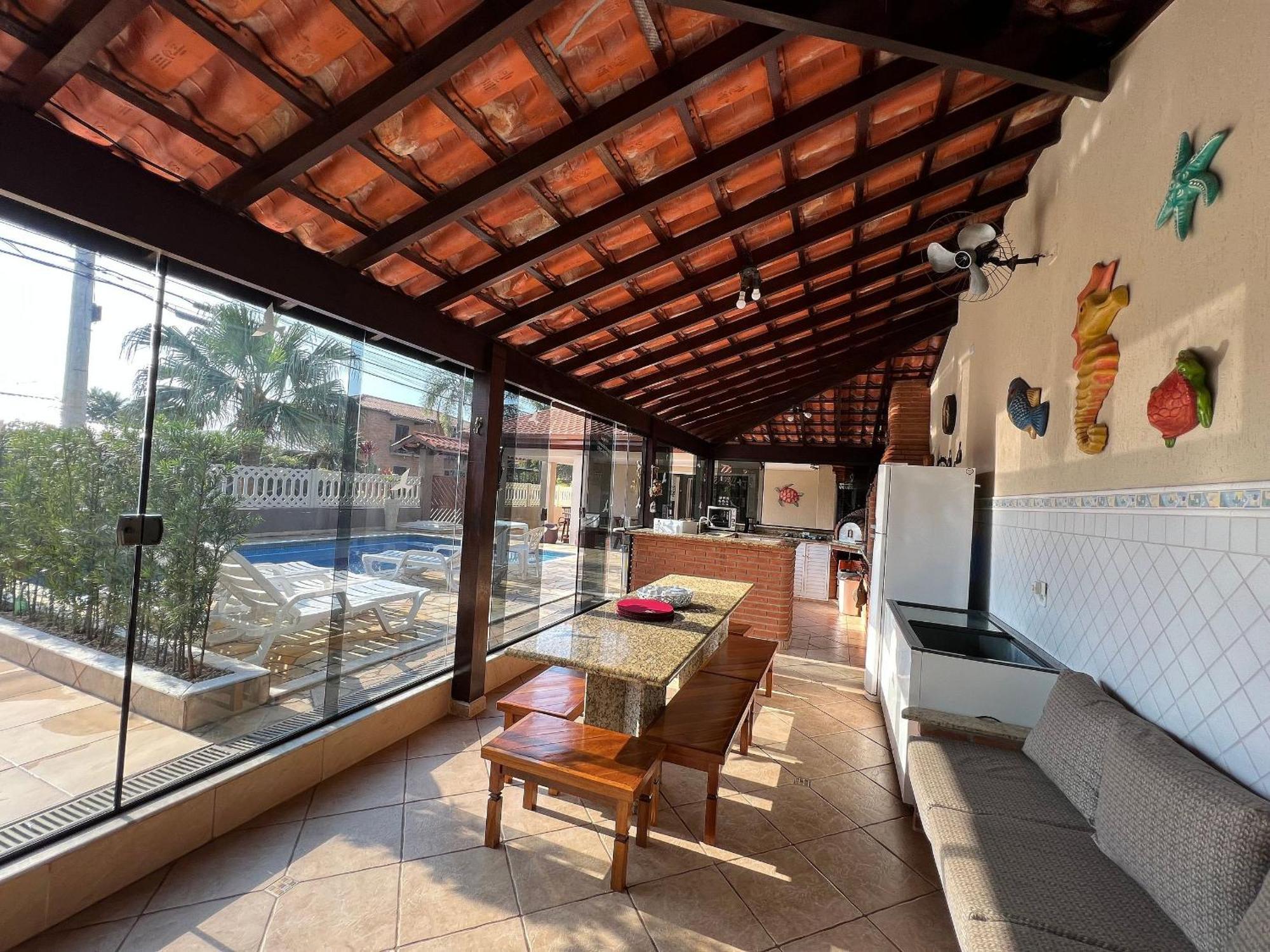 Praia/Piscina Com Hidro /Pebolim/Sinuca E Wi-Fi Caraguatatuba Esterno foto