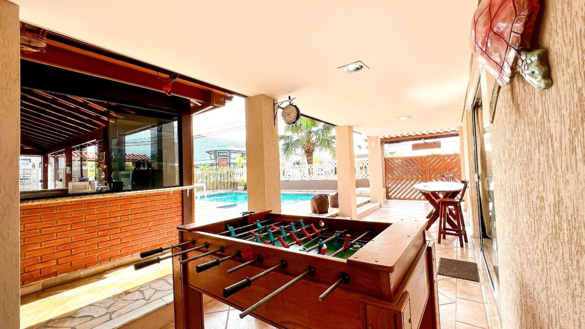 Praia/Piscina Com Hidro /Pebolim/Sinuca E Wi-Fi Caraguatatuba Esterno foto
