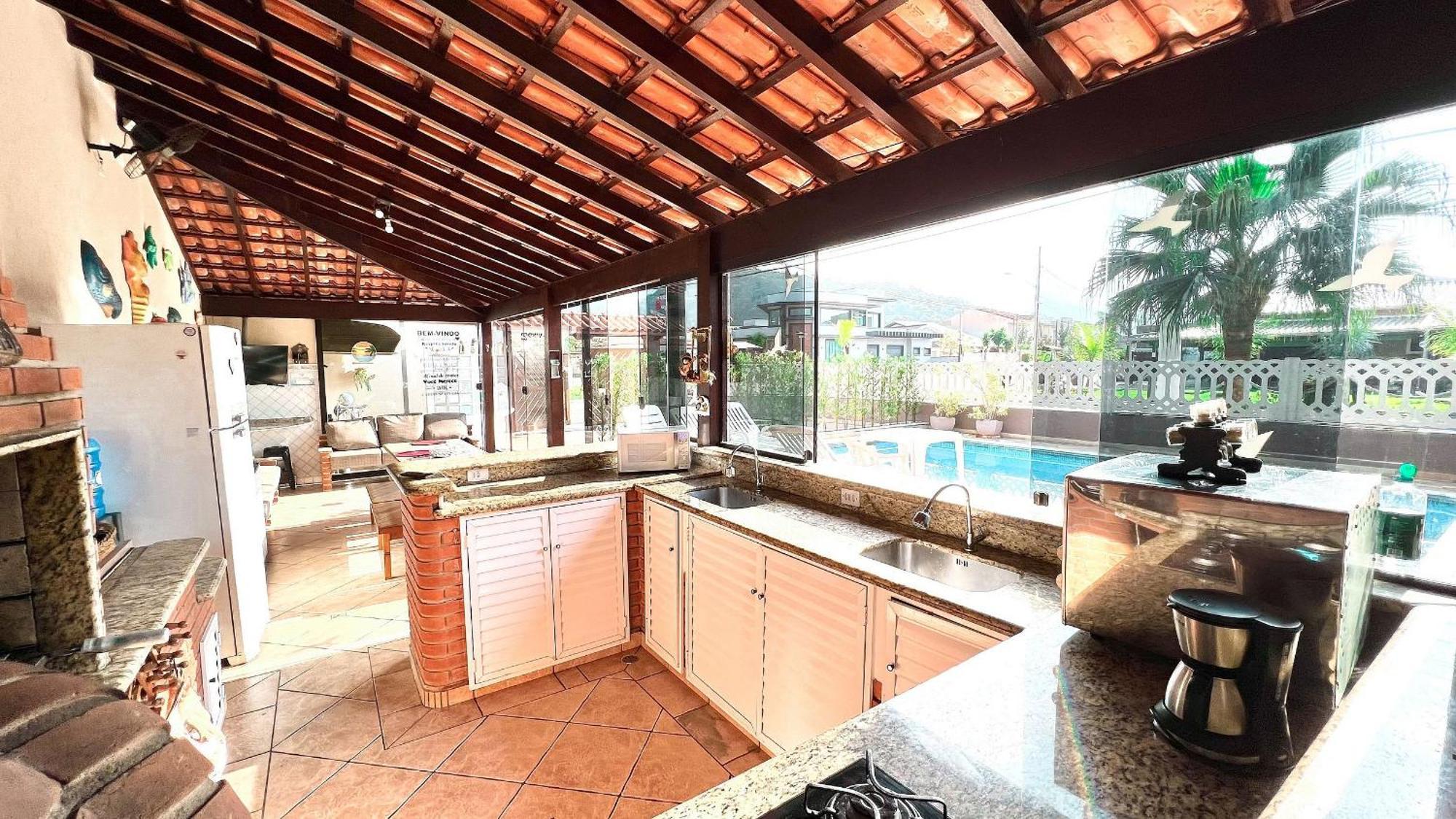 Praia/Piscina Com Hidro /Pebolim/Sinuca E Wi-Fi Caraguatatuba Esterno foto