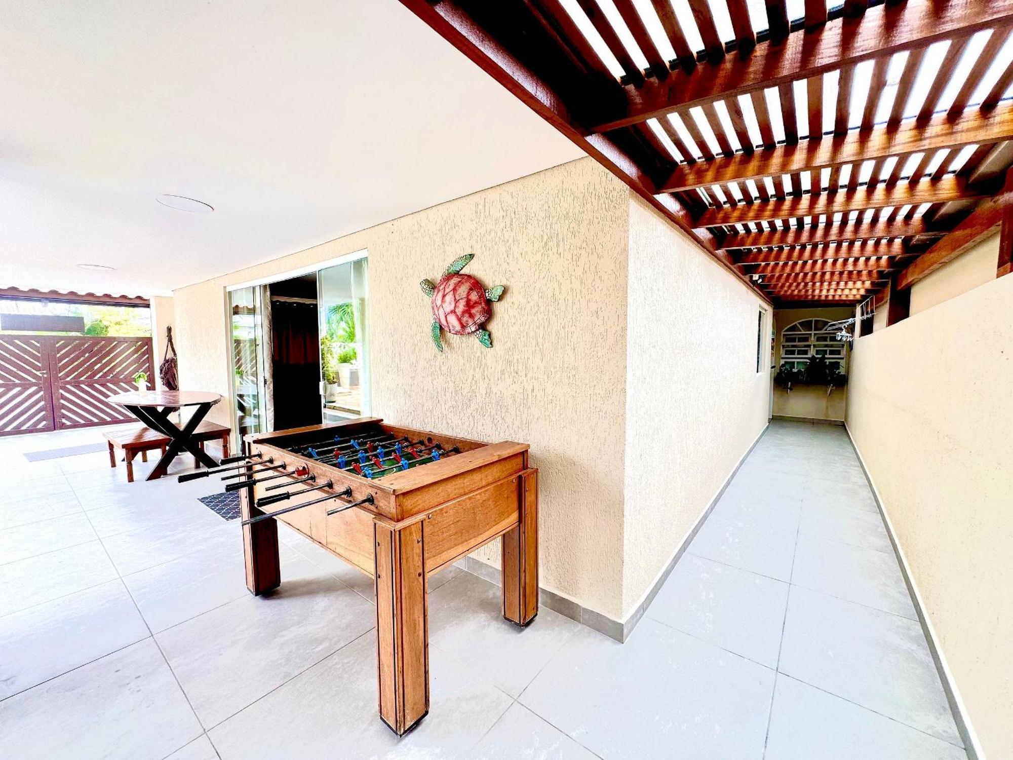 Praia/Piscina Com Hidro /Pebolim/Sinuca E Wi-Fi Caraguatatuba Esterno foto